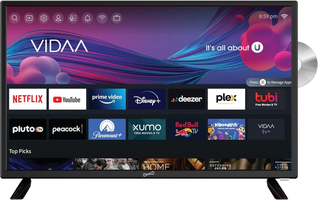 Supersonic LED Smart TV 