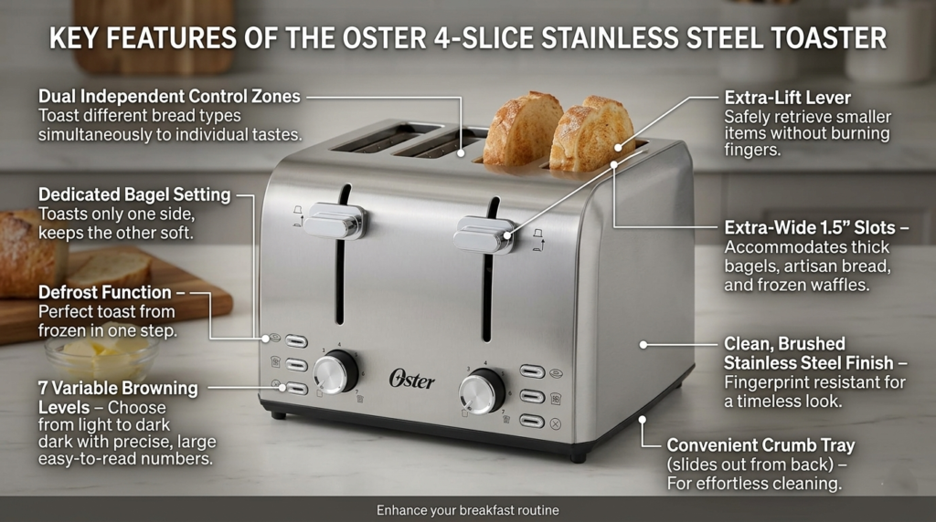 4 slice toaster