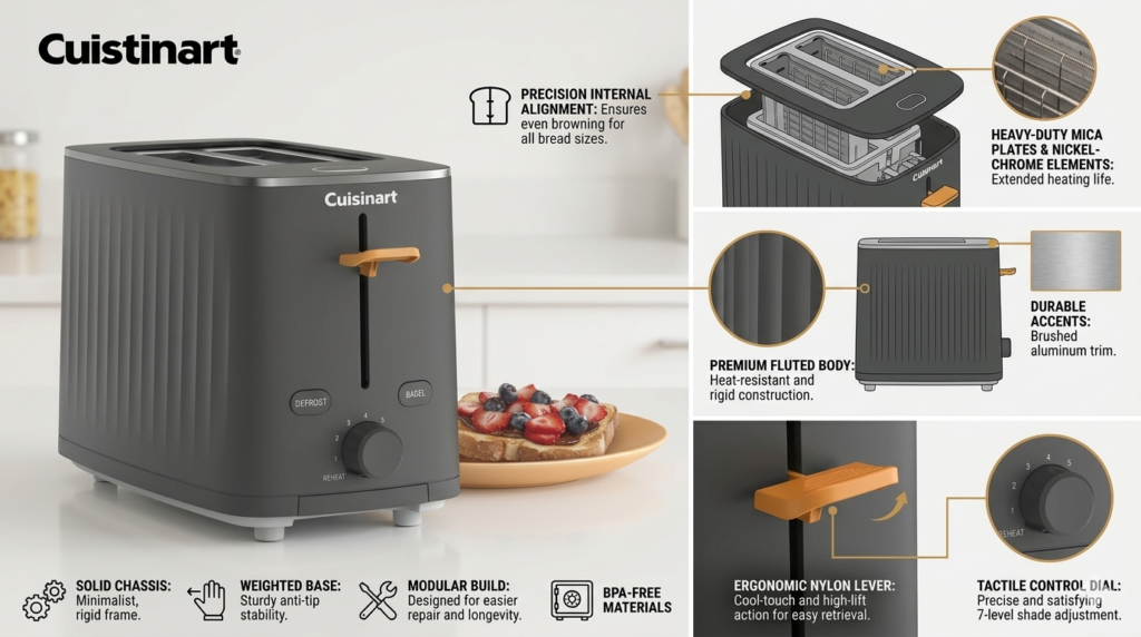  cuisinart toaster 2-slice 