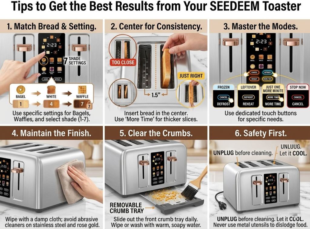 SEEDEEM Toaster