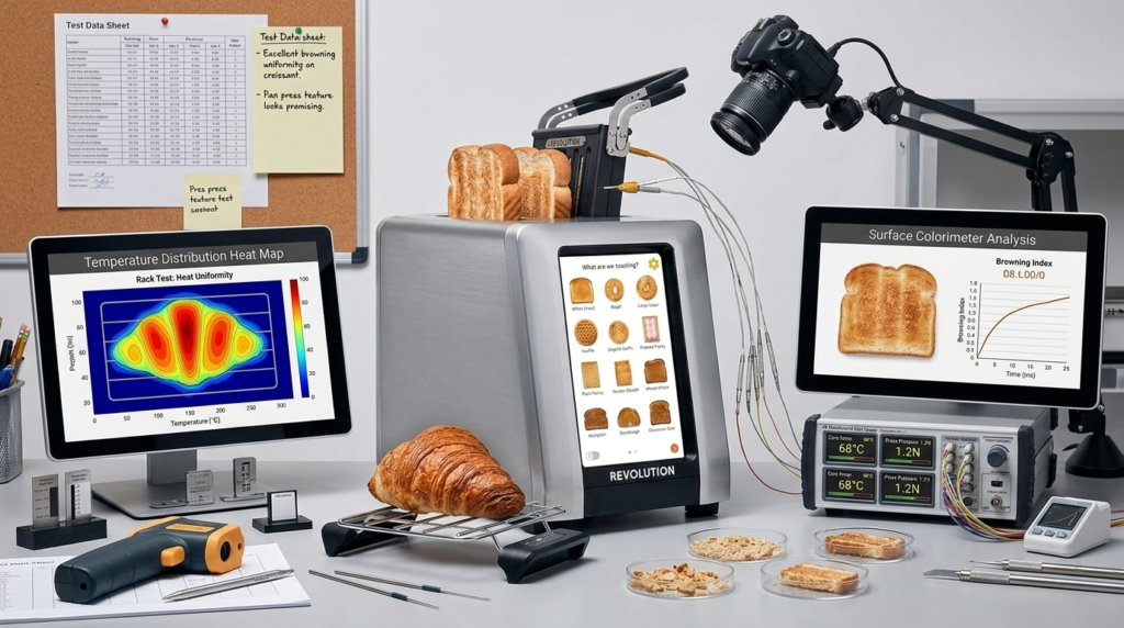 toaster with screen
