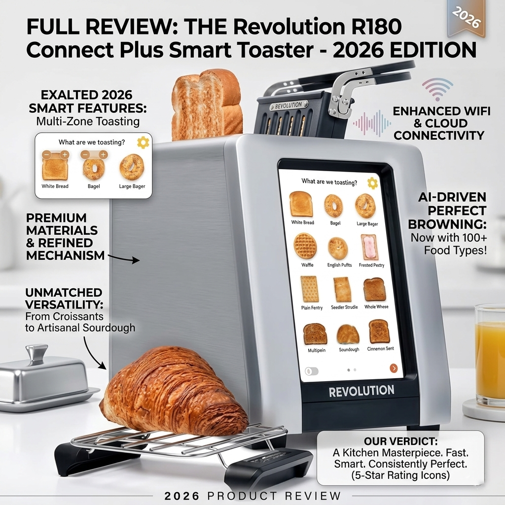 Revolution R180 Connect Plus Smart Toaster