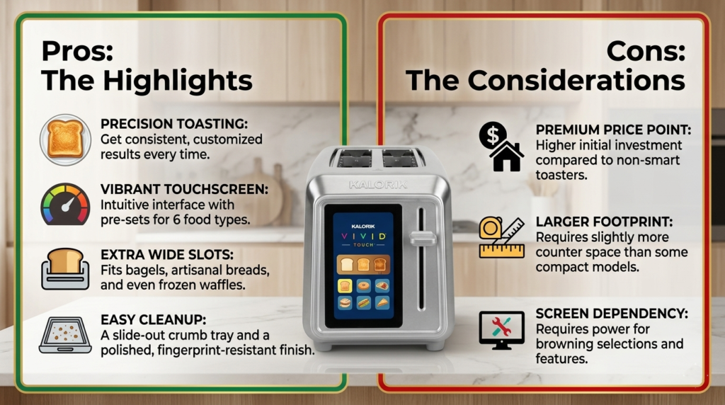 touchscreen toaster
