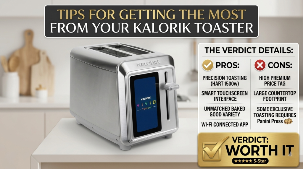 Kalorik Toaster VIVID TOUCH Series 2-Slice