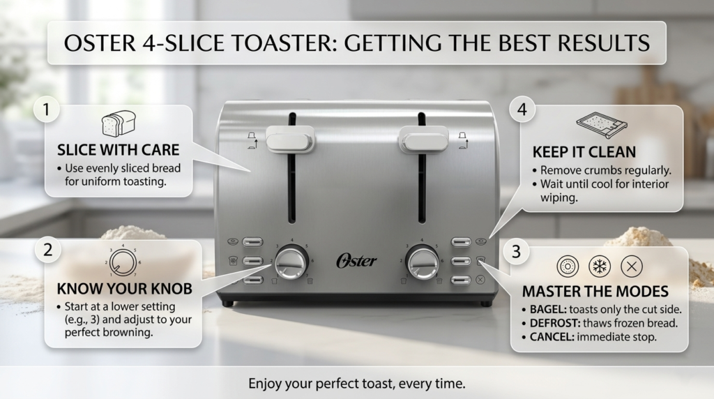 4 slice toaster