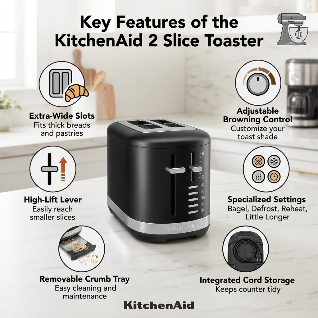 2 slice toaster