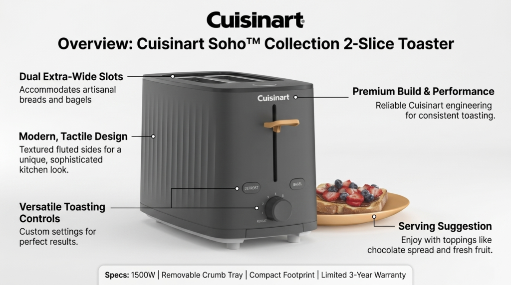 Cuisinart Soho™ Collection 2-Slice Toaster